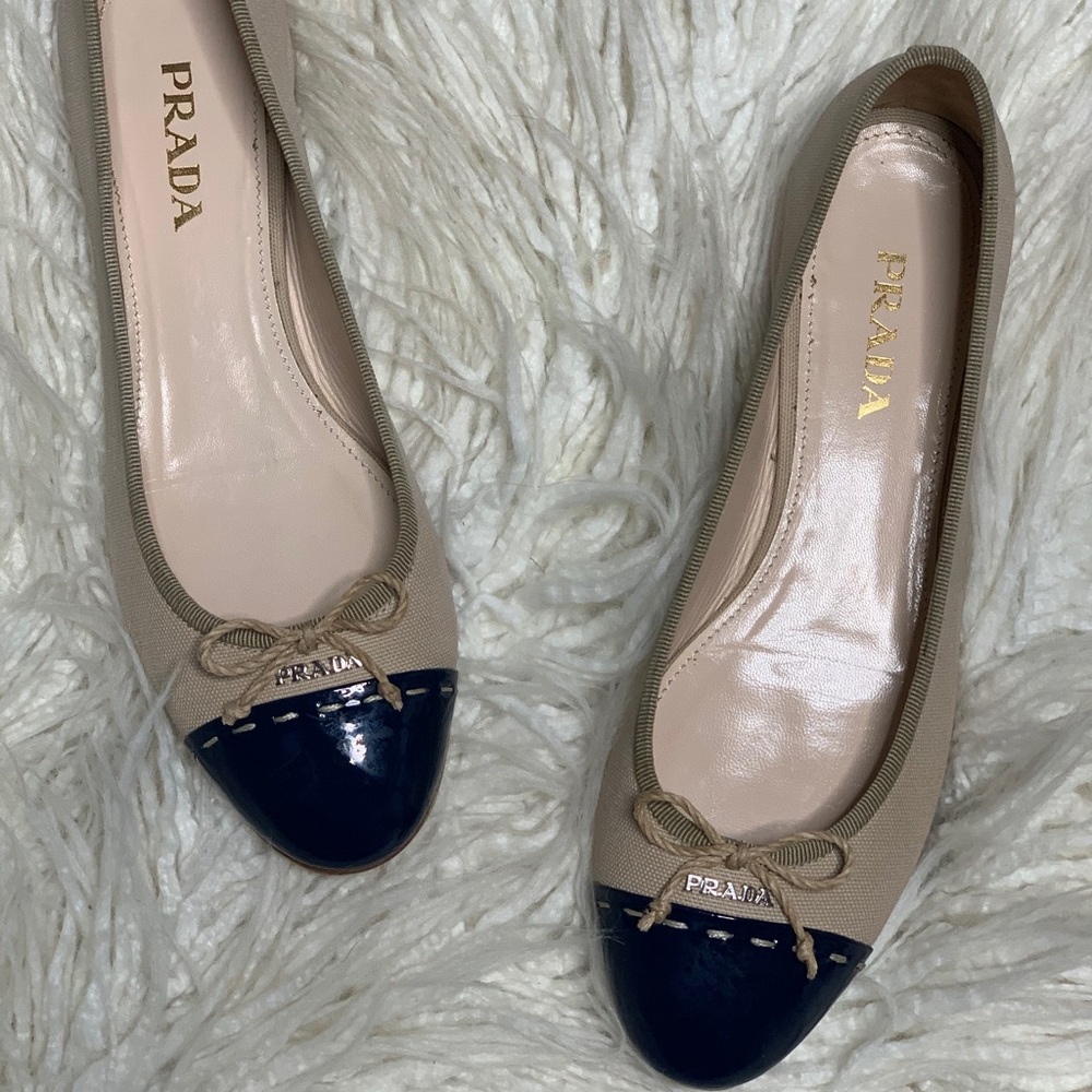 Vintage PRADA Calzature Donna Ballerina Flats